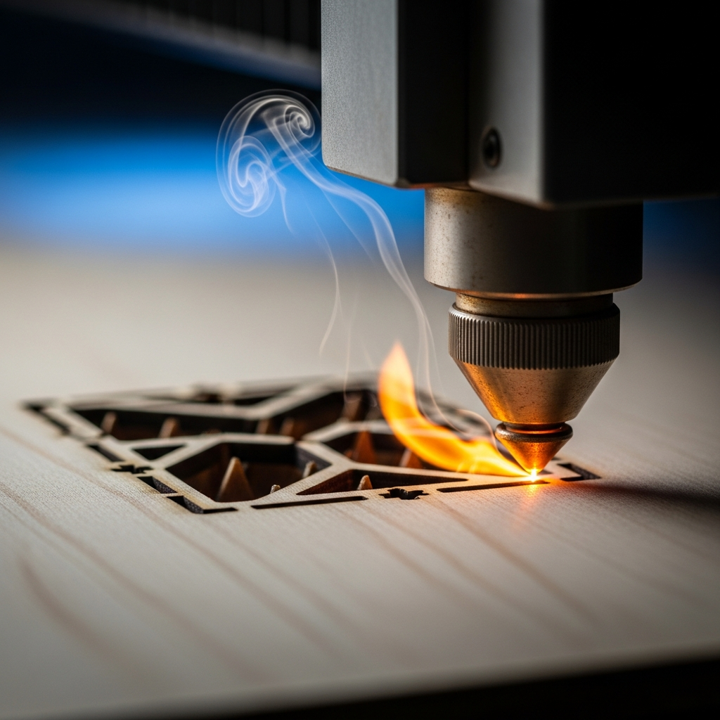 лазерне різання фанери